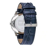 Tommy Hilfiger Brad Chronograph Quartz Blue Dial Blue Leather Strap Watch For Men - 1710387 Buy Now By Tommy Hilfiger