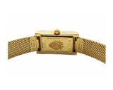 Gucci G Frame Quartz Diamonds White Red Blue Dial Gold Mesh Bracelet Watch For Women - YA147511 Buy Now By Gucci
