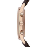 Emporio Armani Classic Chronograph Burgundy Dial Brown Leather Strap Watch For Men - AR1890 Buy Now By Emporio Armani