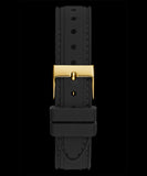 Guess Cosmic Multifunction Black Dial Black Silicone Strap Watch For Women - GW0466L1 Buy Now By Guess