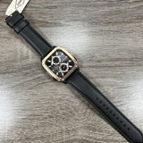 Fossil Multifunction Black Dial Black Leather Strap Watch for Men - BQ2654 Buy Now By Fossil