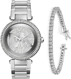 Michael Kors Parker Silver Dial Silver Steel Strap Watch for Women - MK5925 Buy Now By Michael Kors