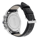 Hugo Boss Ikon Black Dial Black Leather Strap Watch for Men - 1513178 Buy Now By Hugo Boss