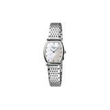 Longines La Grande Classique de Longines Tonneau White Dial Silver Steel Strap Watch for Women - L4.205.4.87.6 Buy Now By Longines