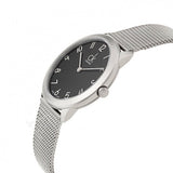 Calvin Klein Minimal Black Dial Silver Mesh Bracelet Watch for Men - K3M51151 Buy Now By Calvin Klein