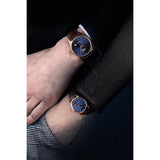 Mido Baroncelli Automatic Midnight Blue Dial Brown Leather Strap Watch For Women - M7600.3.65.8 Buy Now By Mido