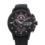 Maserati Ingegno Chronograph Black Dial Black Leather Strap Watch For Men - R8871619003 Buy Now By Maserati