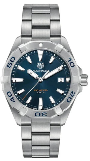 Tag Heuer Aquaracer Blue Dial Silver Steel Strap Watch for Men - WBD1112.BA0928 Buy Now By Tag Heuer