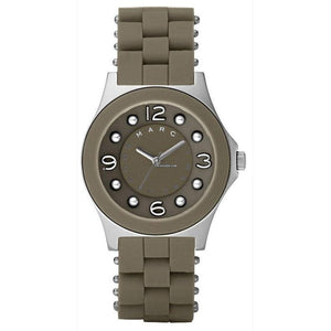 Marc Jacobs Pelly Grey Dial Grey Silicone Strap Watch for Women - MBM2539 Buy Now By Marc Jacobs
