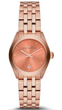 Marc Jacobs Peeker Pink Dial Rose Gold Stainless Steel Strap Watch for Women - MBM3377