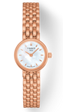 Tissot T Lady Lovely Mother of Pearl Dial Rose Gold Steel Strap Watch For Women - T058.009.33.111.00 Buy Now By Tissot