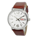 Marc Jacobs Fergus White Dial Brown Leather Strap Watch for Women - MBM8649 Buy Now By Marc Jacobs