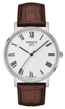 Tissot T Classic Everytime White Dial Brown Leather Strap Watch For Men - T109.410.16.033.00 Buy Now By Tissot