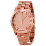 Marc Jacobs Henry Rose Gold Dial Rose Gold Steel Strap Watch for Women - MBM3212 Buy Now By Marc Jacobs