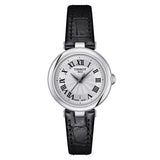 Tissot Bellissima Small Lady Silver Dial Black Leather Strap Watch For Women - T126.010.16.013.00 Buy Now By Tissot