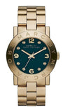 Marc Jacobs Amy Green Dial Gold Steel Strap Watch for Women - MBM8619 Buy Now By Marc Jacobs
