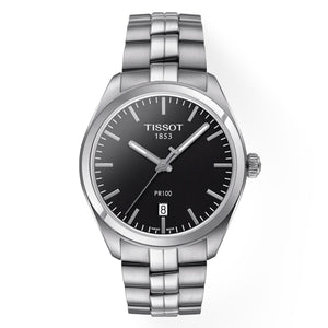Tissot PR 100 Sport Chic Quartz Stainless Steel Watch For Men - T101.410.11.051.00 Buy Now By Tissot