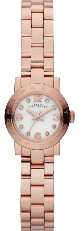 Marc Jacobs Amy White Dial Rose Gold Steel Strap Watch for Women - MBM8613 Buy Now By Marc Jacobs
