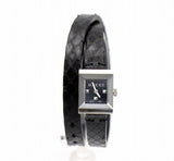 Gucci G-Frame Black Dial Black Leather Strap Watch For Women - YA128526 Buy Now By Gucci