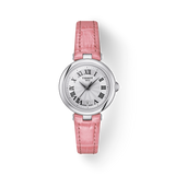Tissot Bellissima Small Lady Silver Dial Pink Leather Strap Watch For Women - T126.010.16.013.01 Buy Now By Tissot