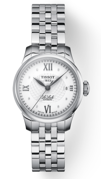 Tissot Le Locle Automatic Lady Silver Dial Silver Steel Strap Watch For Women - T41.1.183.16 Buy Now By Tissot