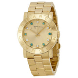 Marc Jacobs Amy Dexter Gold Dial Gold Steel Strap Watch for Women - MBM3215 Buy Now By Marc Jacobs