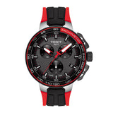 Tissot T Race Cycling Vuelta Black Dial Two Tone Rubber Strap Watch For Men - T111.417.37.441.01 Buy Now By Tissot