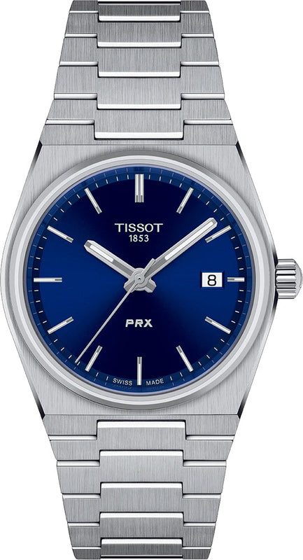 Tissot PRX Blue Dial Silver Steel Strap Watch For Men - T137.210.11.041.00 Buy Now By Tissot