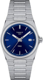 Tissot PRX Blue Dial Silver Steel Strap Watch For Men - T137.210.11.041.00