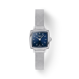 Tissot Lovely Square Blue Dial Silver Mesh Bracelet Watch For Women - T058.109.11.041.00 Buy Now By Tissot