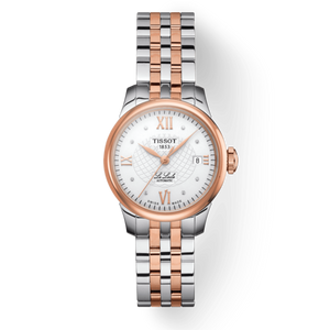 Tissot Le Locle Automatic Lady Silver Dial Two Tone Steel Strap Watch For Women - T41.2.183.16 Buy Now By Tissot