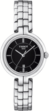 Tissot T Trend Flamingo Black Dial Silver Steel Strap Watch For Women - T094.210.11.051.00 Buy Now By Tissot