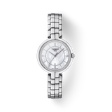 Tissot T Lady Flamingo Mother of Pearl White Dial Silver Steel Strap Watch For Women - T094.210.11.111.00 Buy Now By Tissot