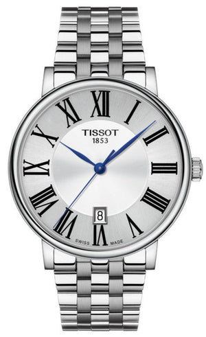 Tissot Carson Premium Silver Dial Silver Steel Strap Watch For Men - T122.410.11.033.00 Buy Now By Tissot