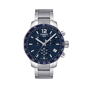Tissot Quickster Chronograph Blue Dial Watch For Men - T095.417.11.047.00 Buy Now By Tissot