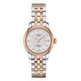 Tissot Le Locle Lady Automatic Diamonds Silver Dial Two Tone Steel Strap Watch For Women - T006.207.22.036.00 Buy Now By Tissot