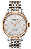 Tissot Le Locle Automatic Cosc Silver Dial Two Tone Steel Strap Watch For Men - T006.407.22.033.00 Buy Now By Tissot