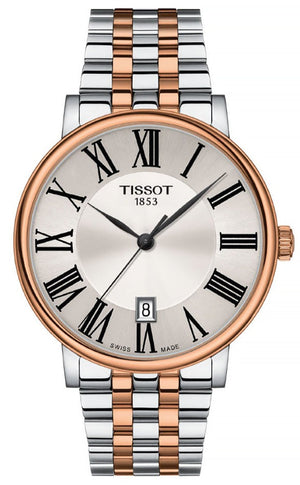 Tissot Carson Premium White Dial Two Tone Steel Strap Watch For Men - T122.410.22.033.00 Buy Now By Tissot