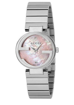 Gucci Interlocking Quartz Watch For Women - YA133505 Buy Now By Gucci