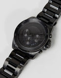 Michael Kors Alek Oversized Black Dial Black Steel Strap Watch For Men - MK8900 Buy Now By Michael Kors