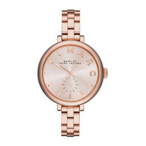 Marc Jacobs Sally Rose Gold Dial Rose Gold Steel Strap Watch for Women - MBM3364 Buy Now By Marc Jacobs