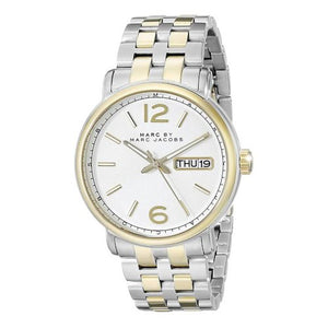 Marc Jacobs Fergus White Dial Two Tone Steel Strap Watch for Men - MBM5079 Buy Now By Marc Jacobs