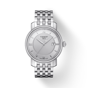 Tissot T Classic Bridgeport Silver Dial Silver Mesh Bracelet Watch For Men - T097.410.11.038.00 Buy Now By Tissot
