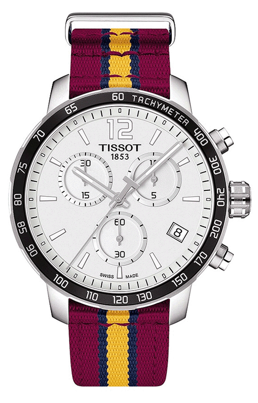 Tissot Quickster Chronograph NBA Cleveland Cavaliers Watch For Men - T095.417.17.037.13 Buy Now By Tissot