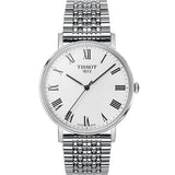 Tissot T Classic Everytime White Dial Silver Mesh Bracelet Watch For Men - T109.410.11.033.00 Buy Now By Tissot