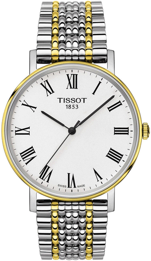 Tissot Everytime Medium White Dial Two Tone Mesh Bracelet Watch For Men - T109.410.22.033.00 Buy Now By Tissot