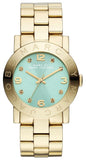 Marc Jacobs Amy Blue Dial Gold Steel Strap Watch for Women - MBM3301 Buy Now By Marc Jacobs