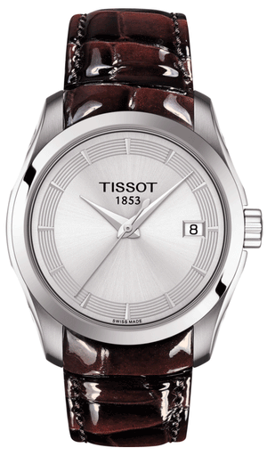 Tissot T Classic Couturier Quartz Silver Dial Watch For Women - T035.210.16.031.03 Buy Now By Tissot