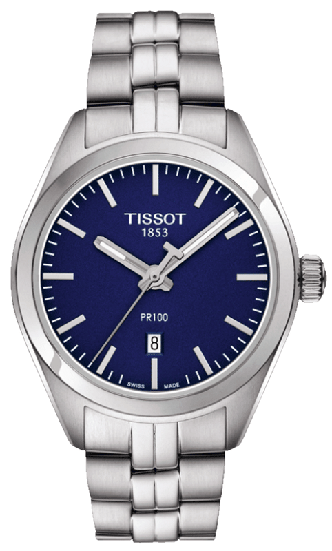 Tissot PR 100 Lady Blue Dial Quartz Watch For Women - T101.210.11.041.00 Buy Now By Tissot