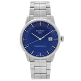 Tissot Luxury Powermatic 80 Blue Dial Silver Steel Strap Watch For Men - T086.407.11.041.00 Buy Now By Tissot